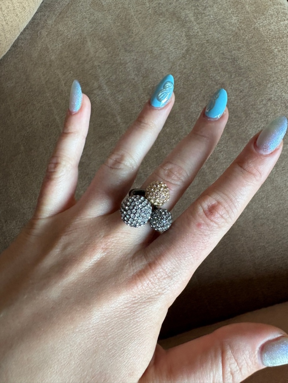 Stella and Dot Soiree Trio Ring